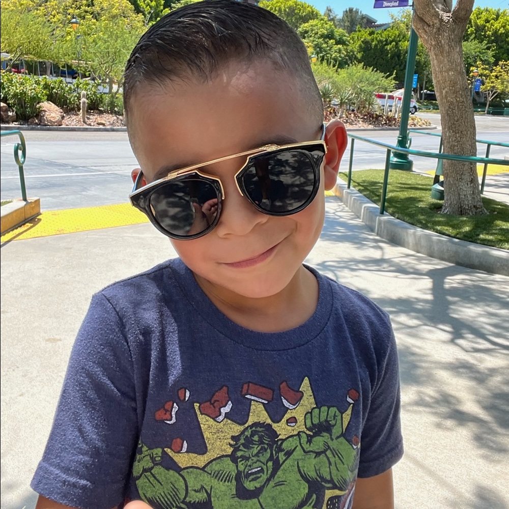 Kids and toddler sunglasses in black